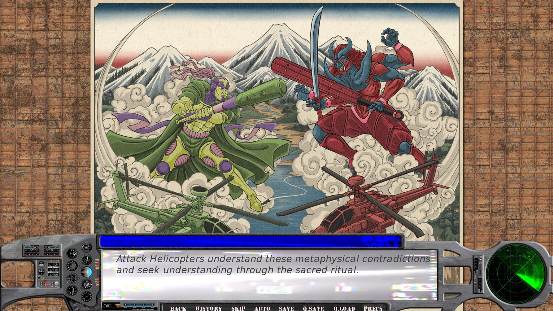 Attack Helicopter Dating Simulator screenshot 3