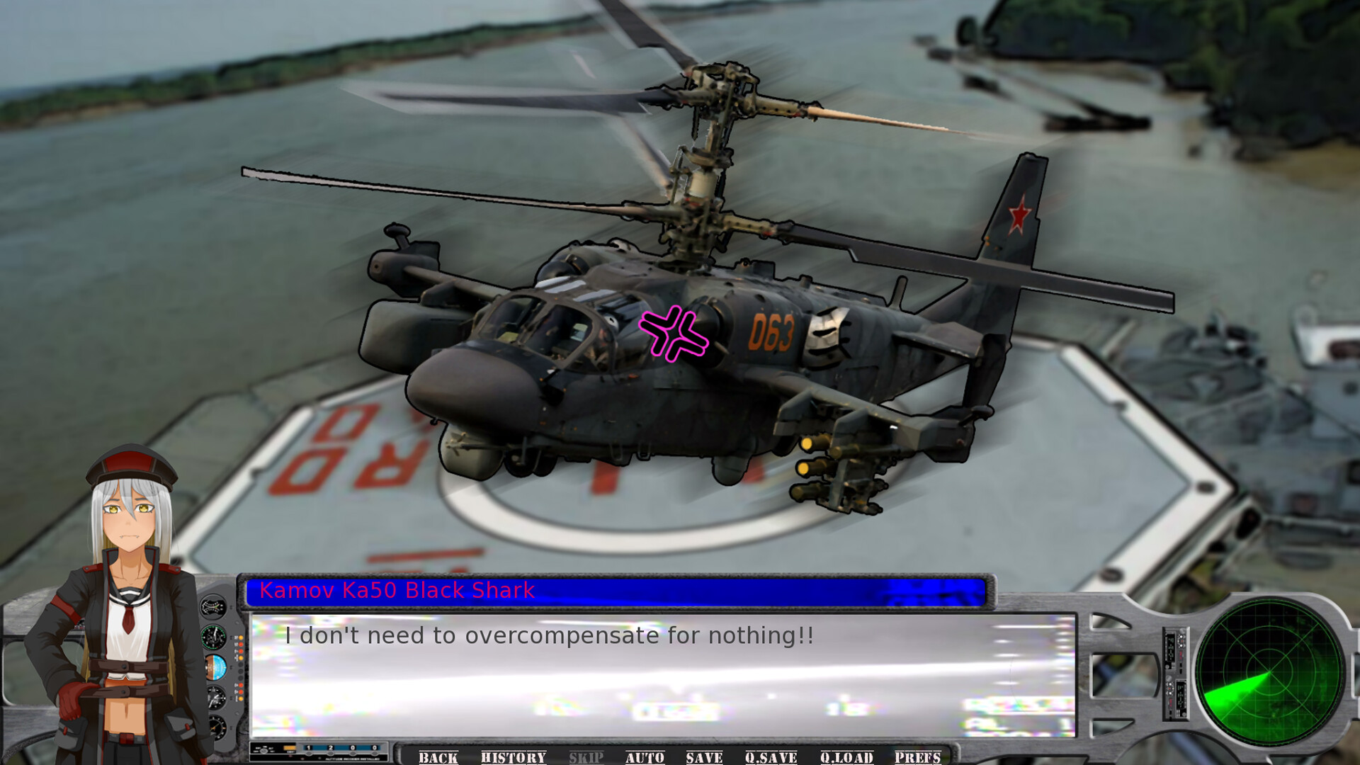 Attack Helicopter Dating Simulator screenshot 9