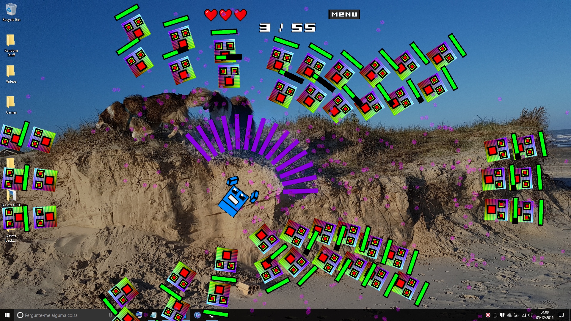 CPU Invaders screenshot 2