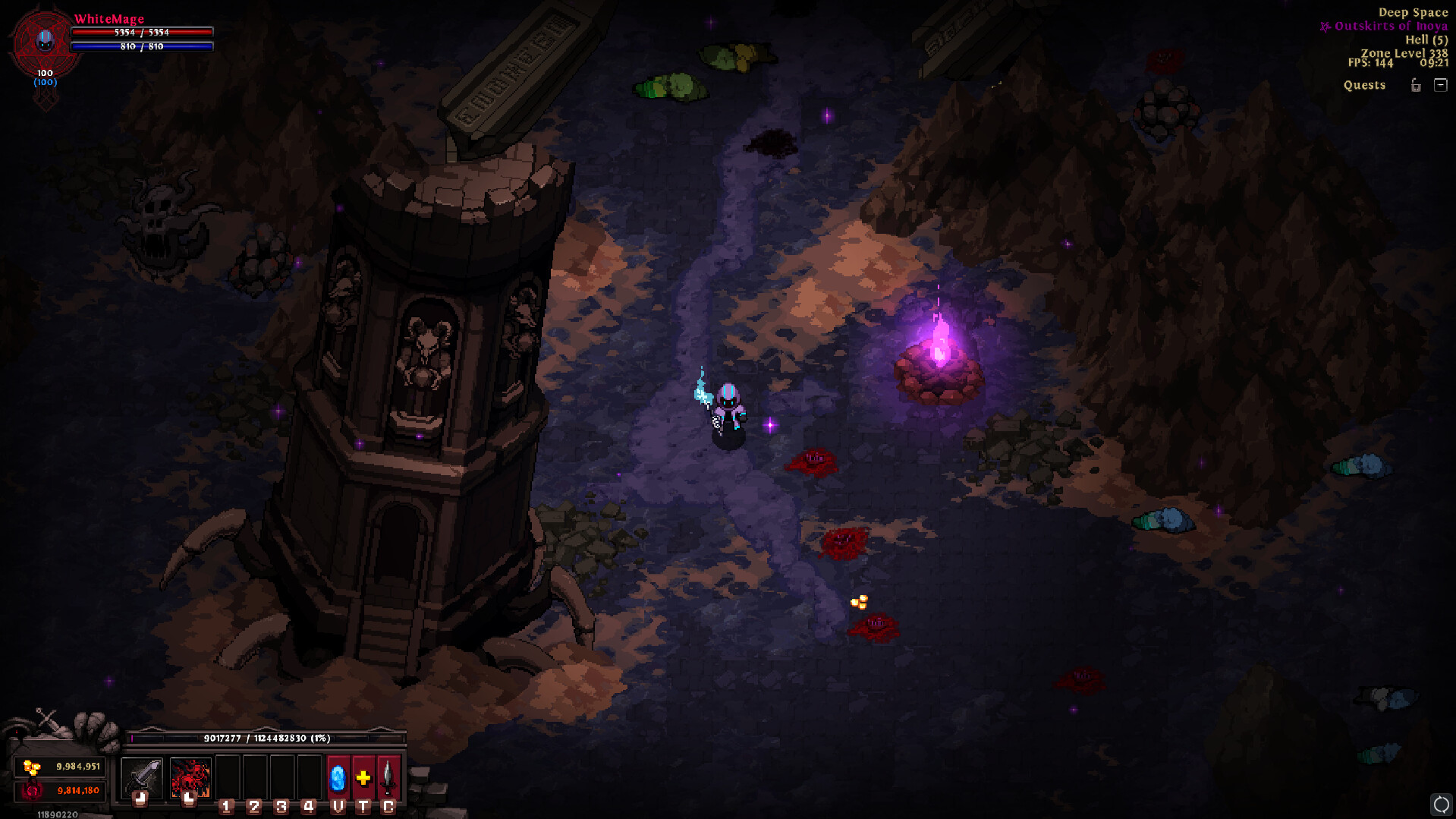Hero Siege - Dark Mage (Skin) screenshot 1