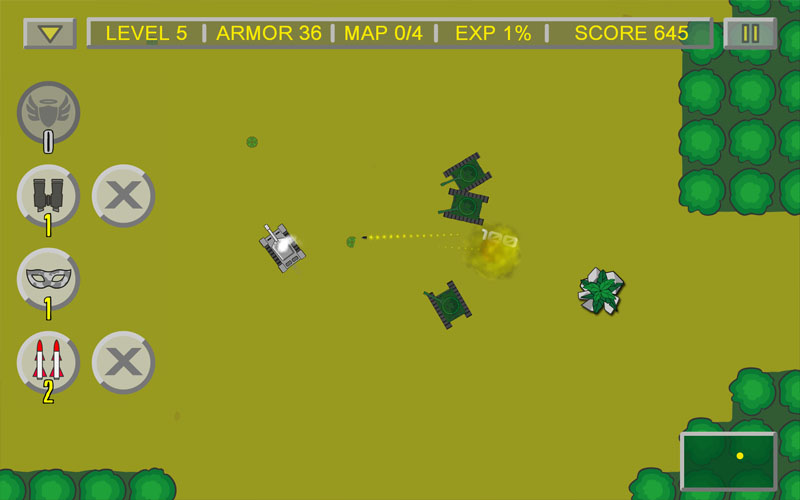 GRAY TANK screenshot 2