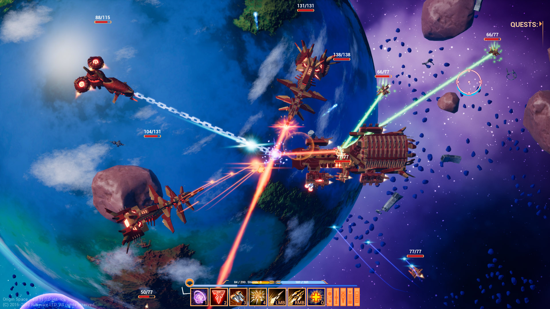 Origin Space screenshot 1