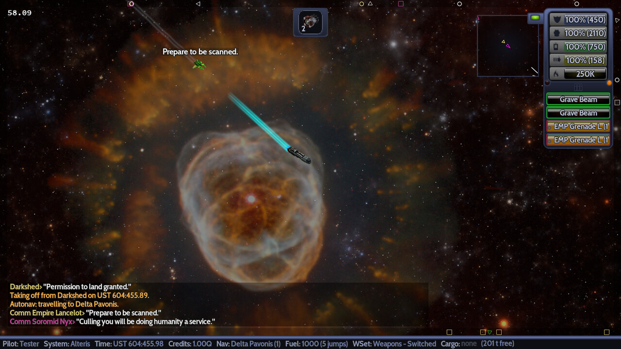 Naev screenshot 1
