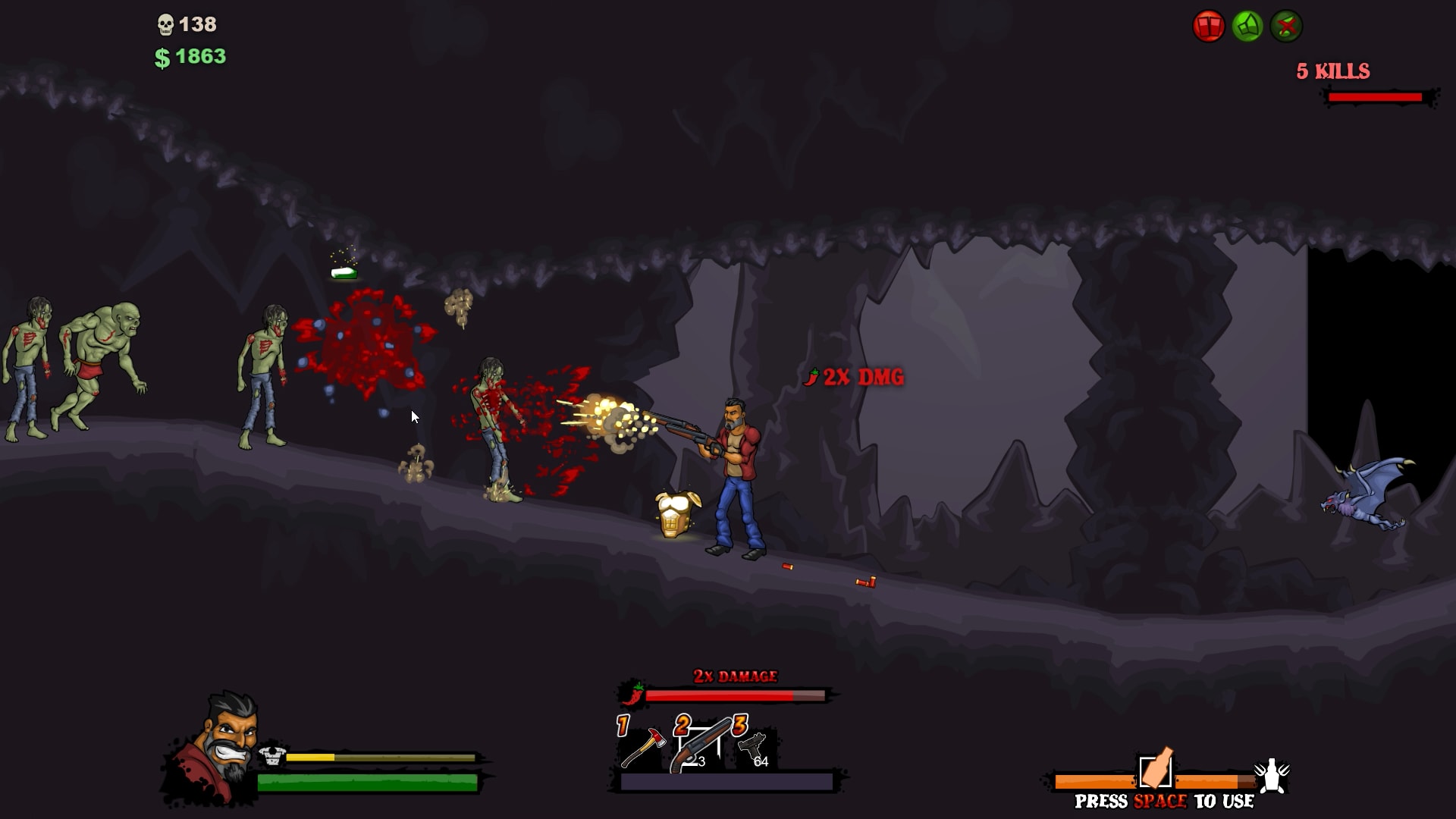 Tequila Zombies 3 screenshot 1