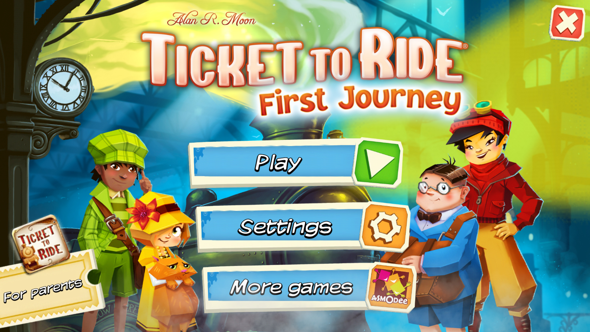 Ticket to Ride: First Journey screenshot 1