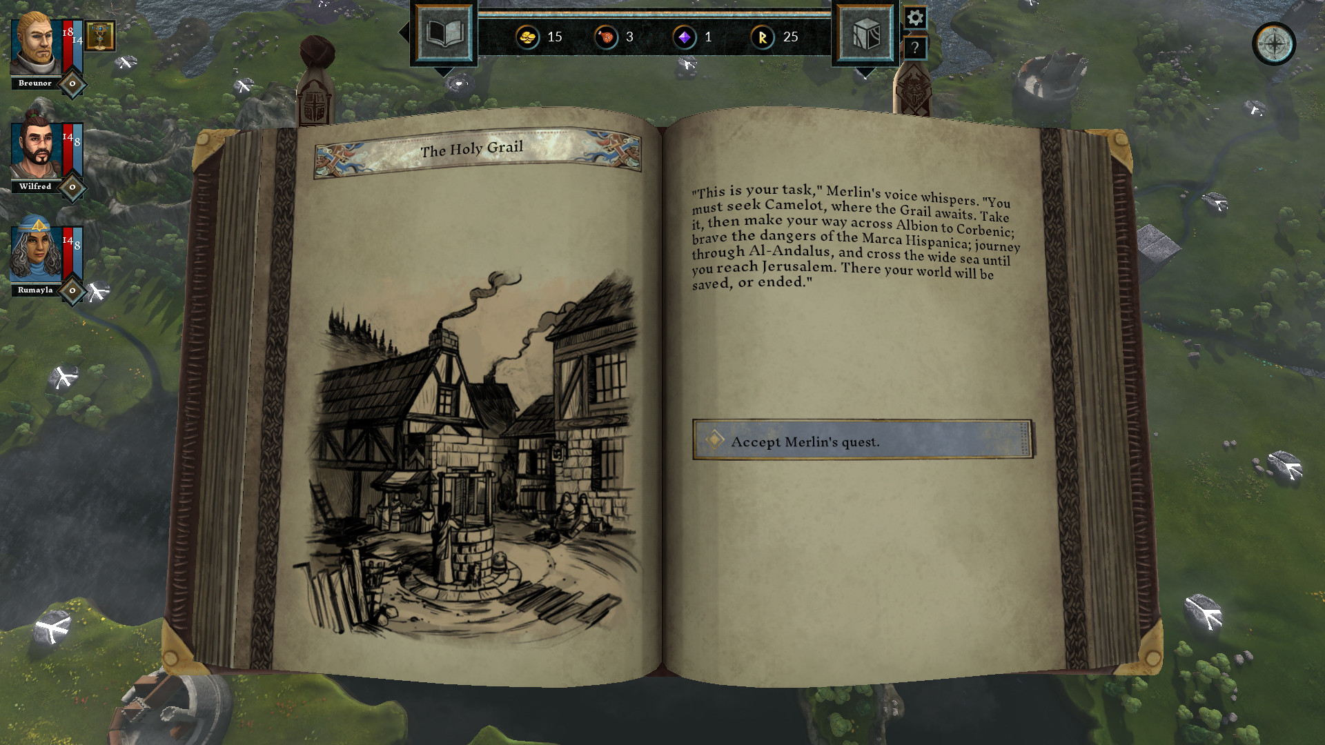 The Hand of Merlin screenshot 5