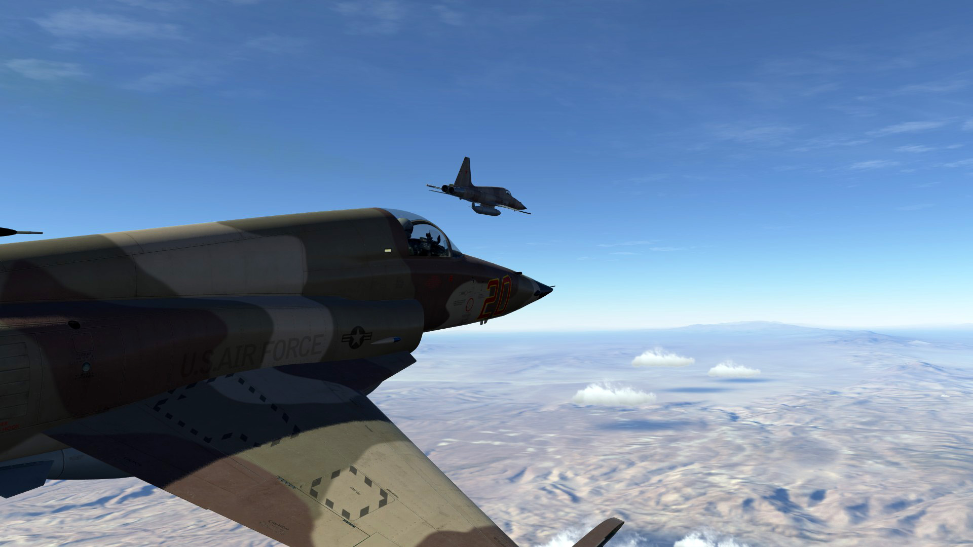 F-5E: Aggressors Basic Fighter Maneuvers Campaign screenshot 7
