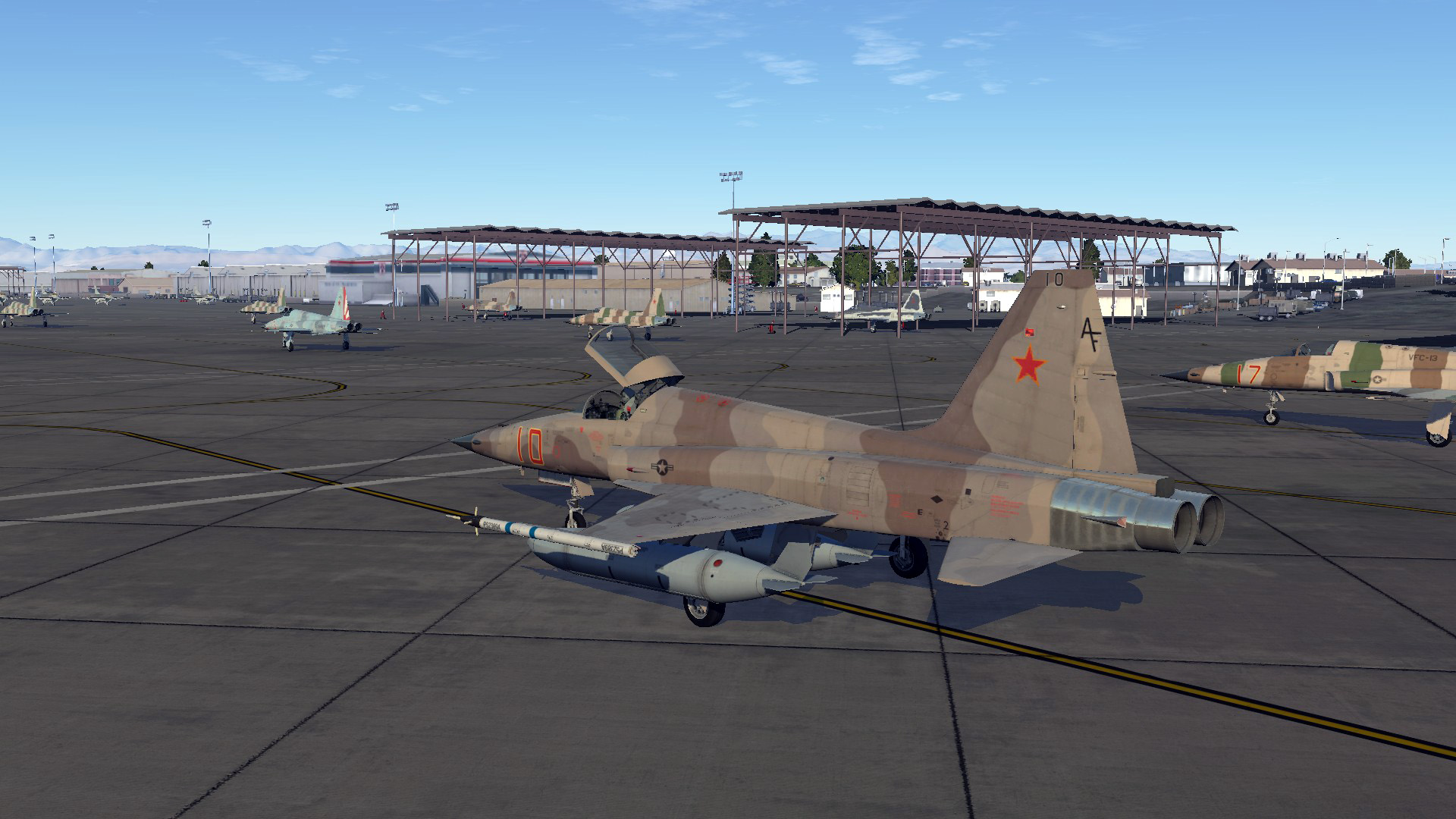 F-5E: Aggressors Basic Fighter Maneuvers Campaign screenshot 4