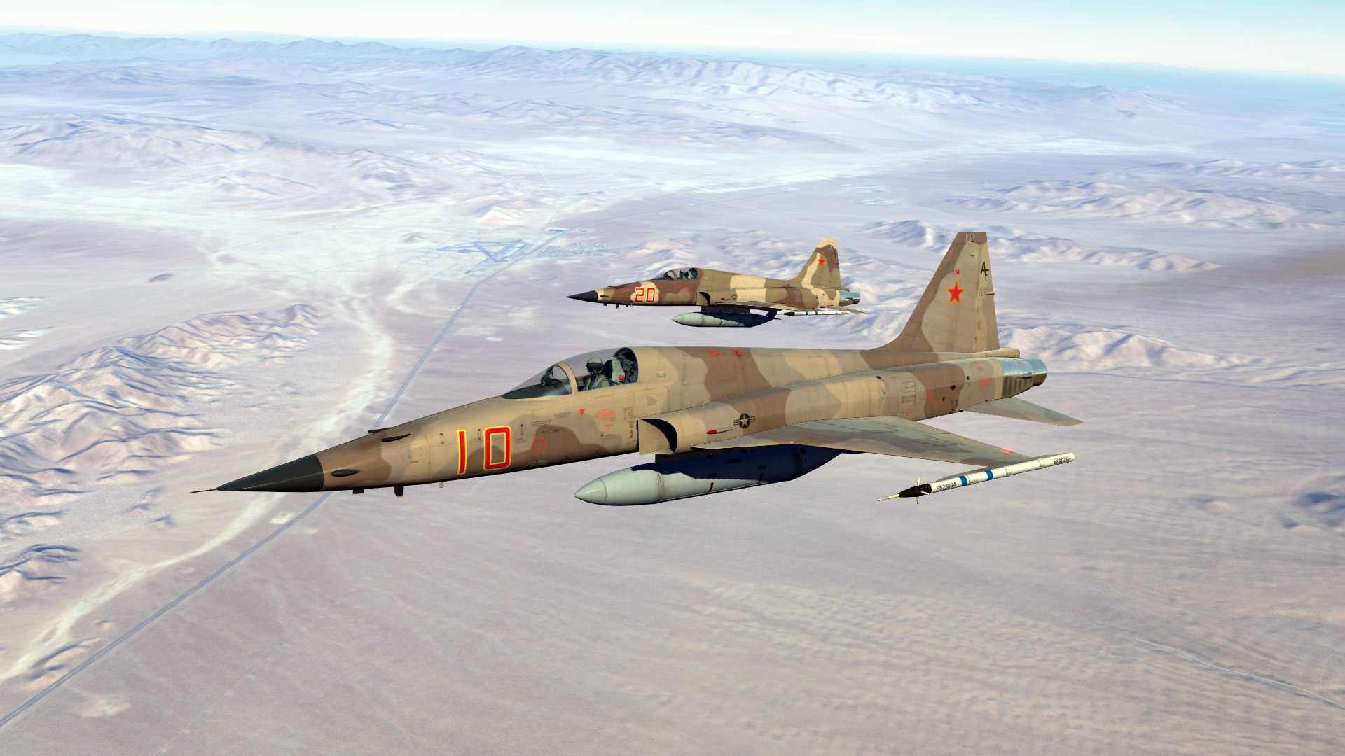 F-5E: Aggressors Basic Fighter Maneuvers Campaign screenshot 2