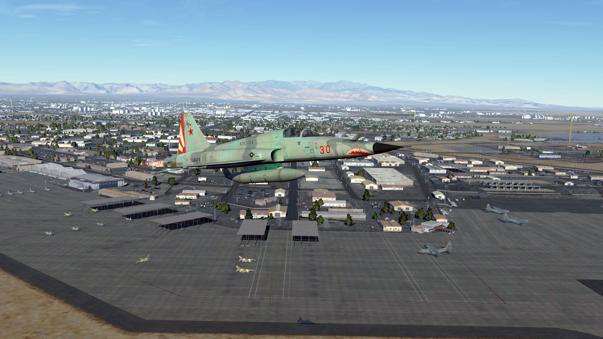F-5E: Aggressors Basic Fighter Maneuvers Campaign screenshot 1