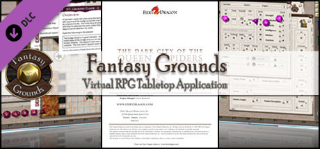 Fantasy Grounds - P2 - The Dark City of the Queen of Spiders 4E Fantasy (Token Pack)