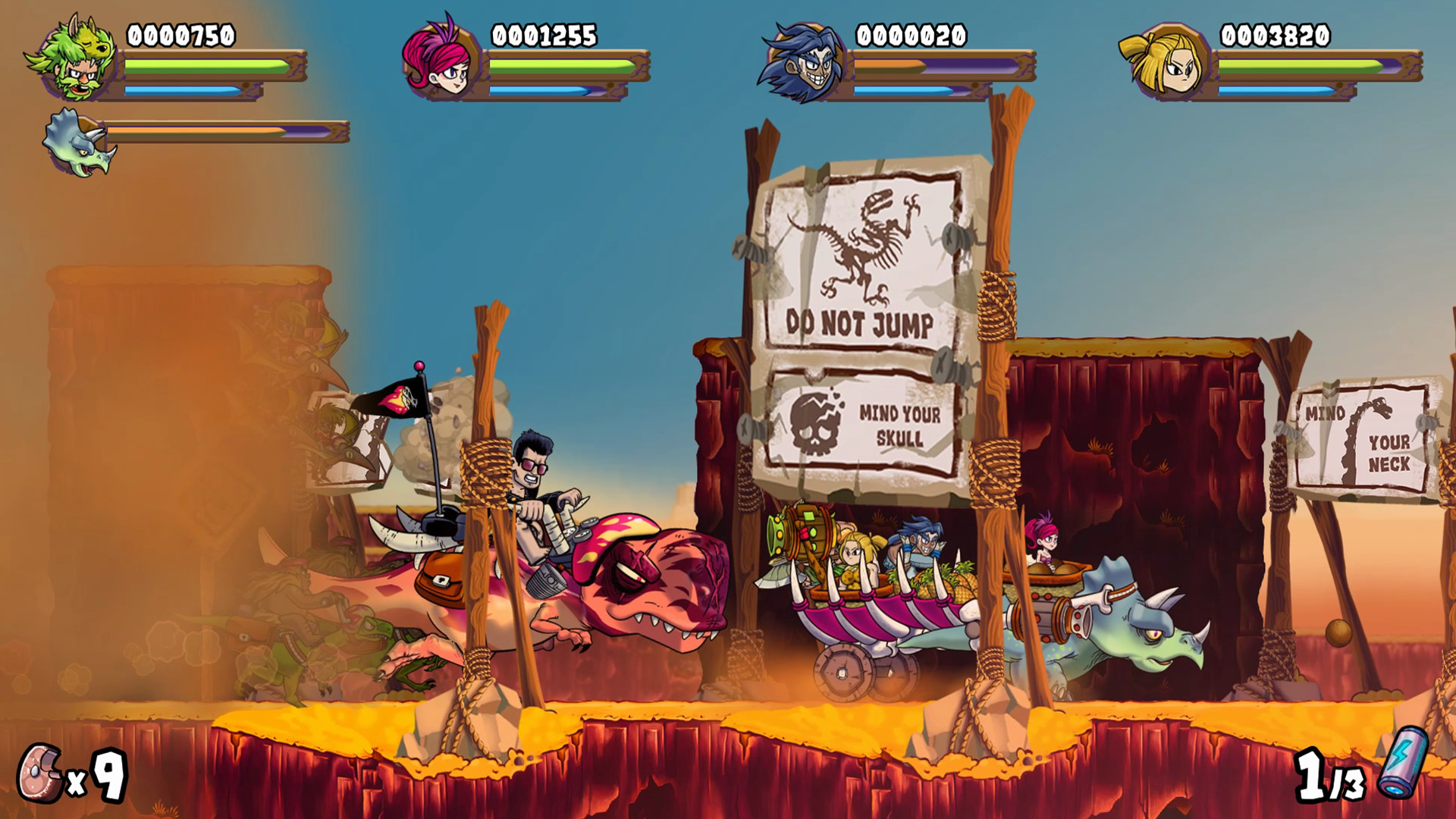 Caveman Warriors screenshot 1