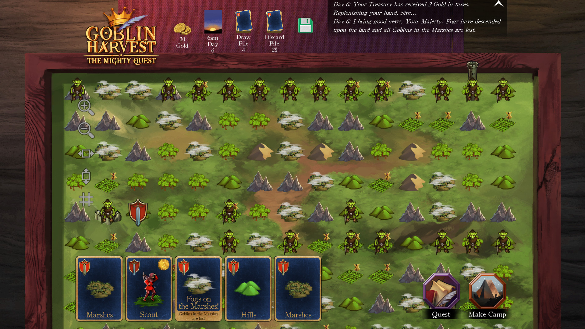 Goblin Harvest - The Mighty Quest screenshot 1