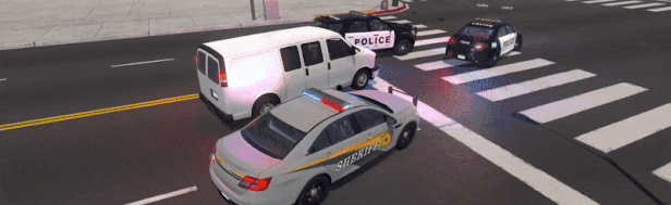 Flashing Lights - Police, Firefighting, Emergency Services (EMS) Simulator