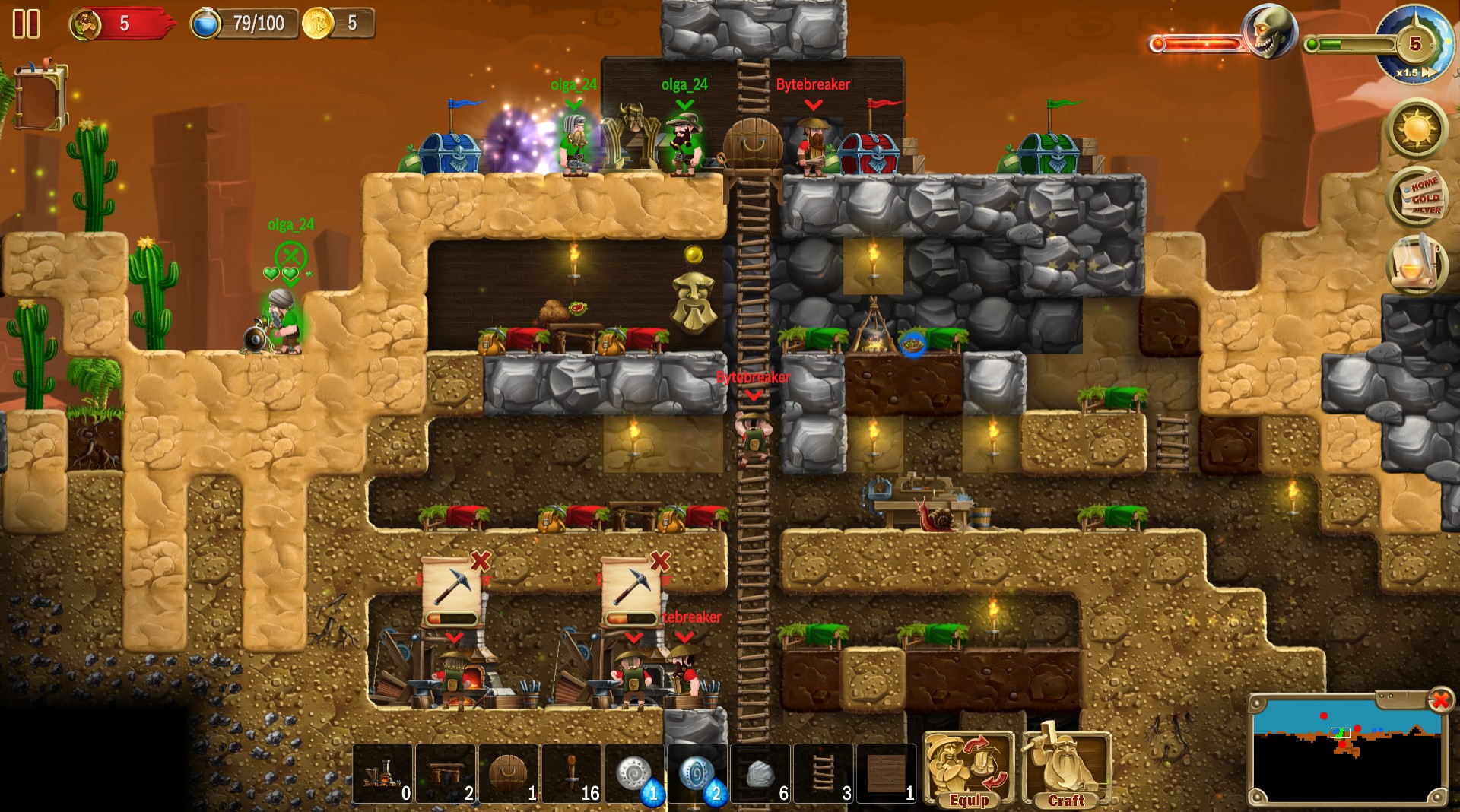 Craft The World - Dig with Friends screenshot 7