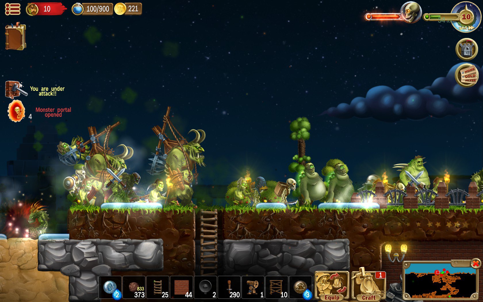 Craft The World - Dig with Friends screenshot 3