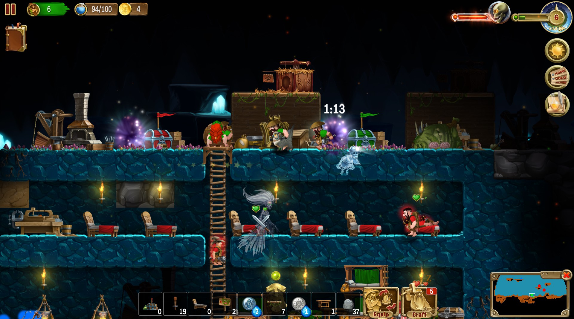Craft The World - Dig with Friends screenshot 5
