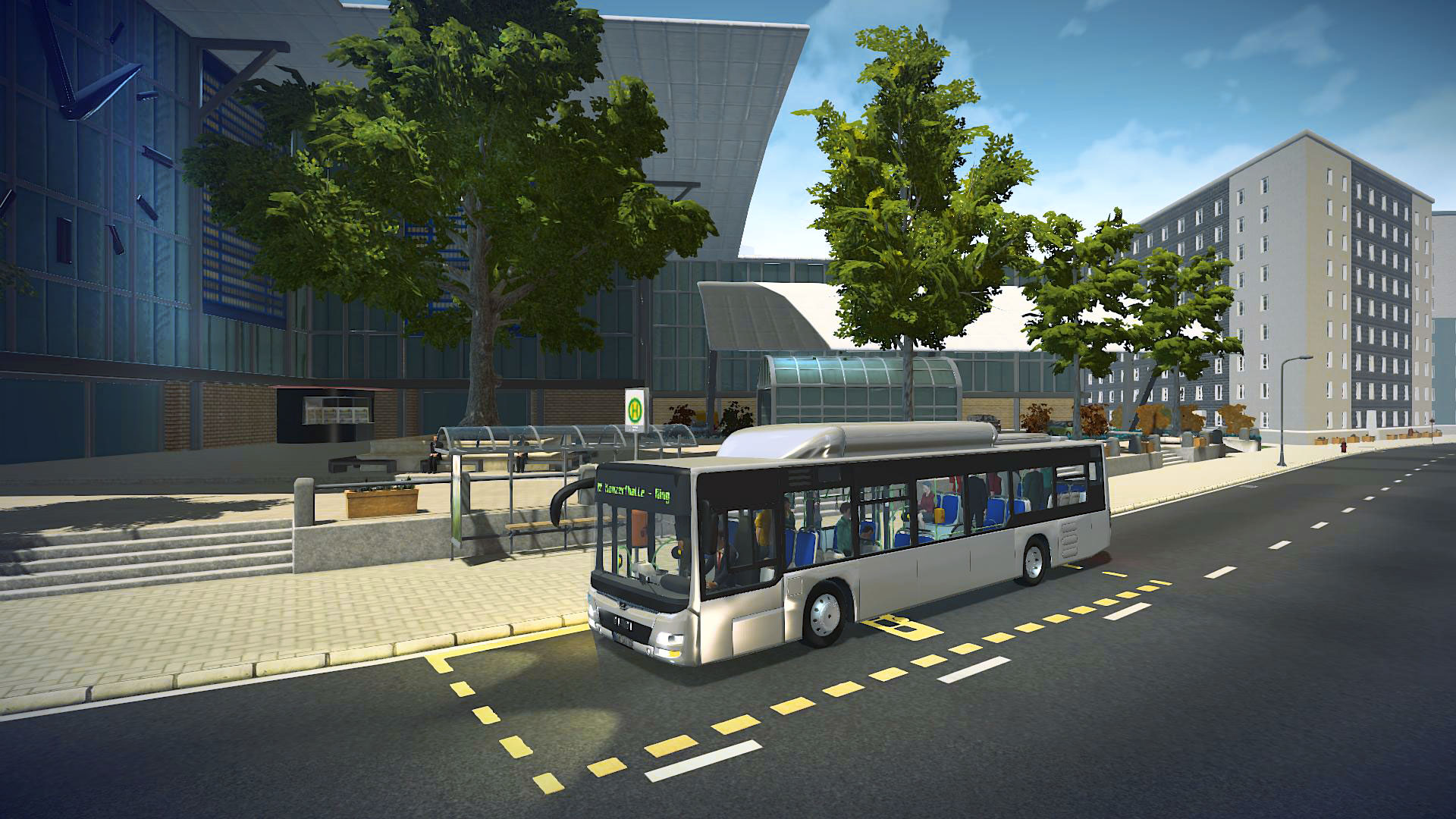 Bus Simulator 16 - MAN Lion's City CNG Pack screenshot 3