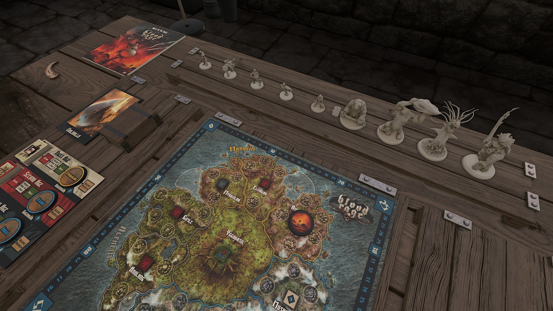 Tabletop Simulator - Blood Rage screenshot 4