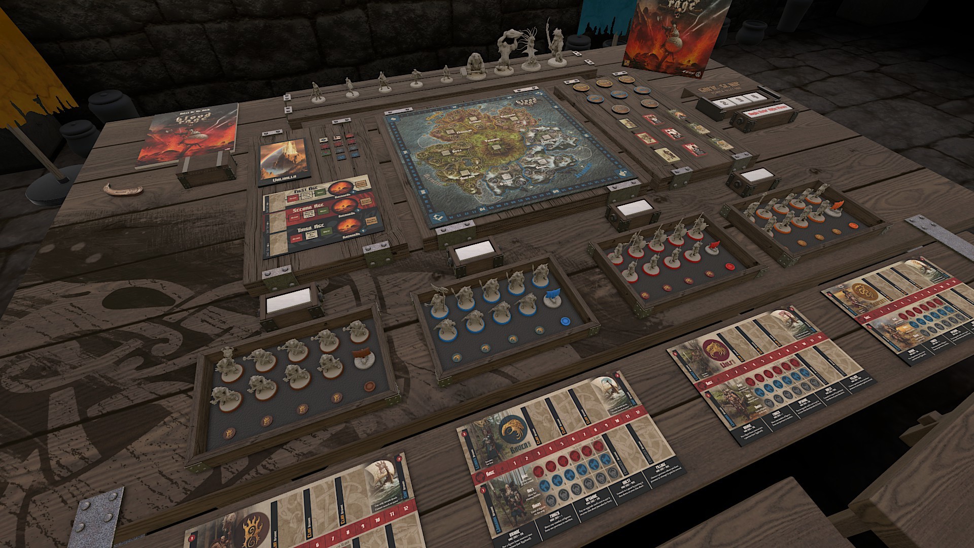 Tabletop Simulator - Blood Rage screenshot 2