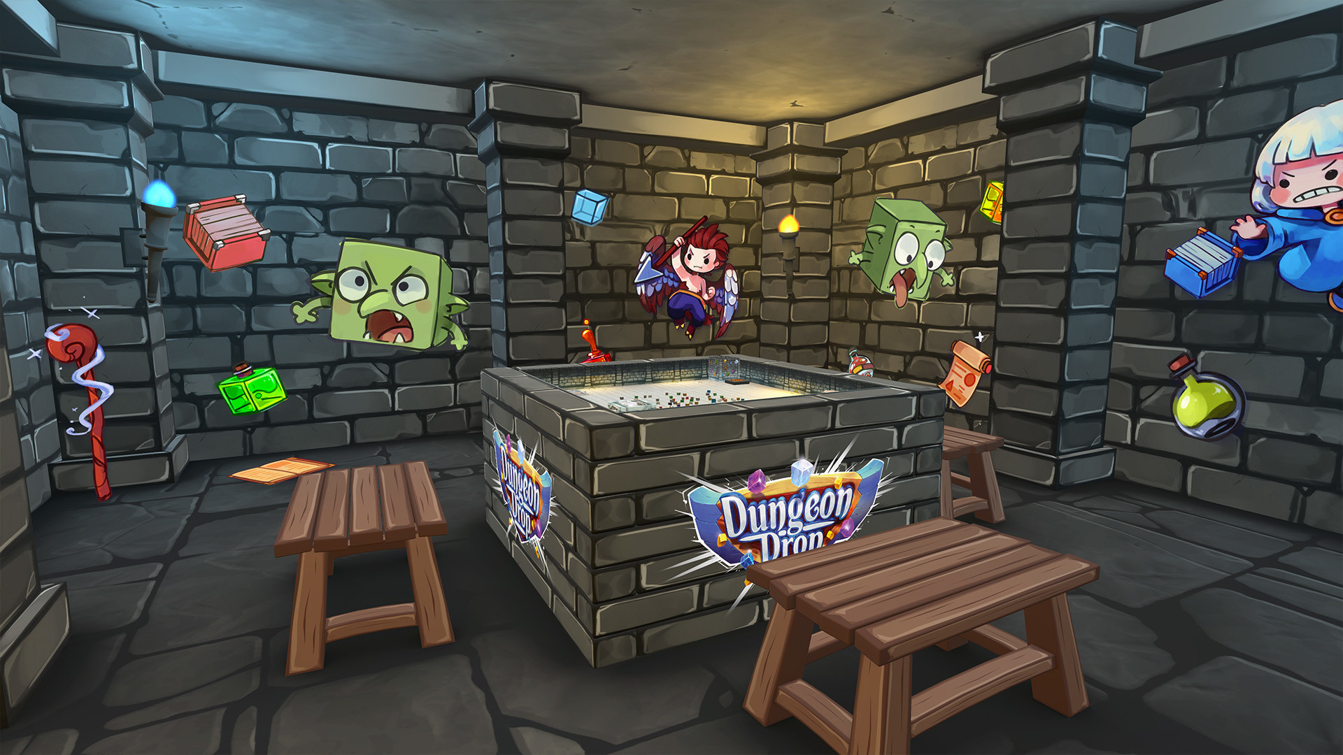 Tabletop Simulator - Dungeon Drop screenshot 5