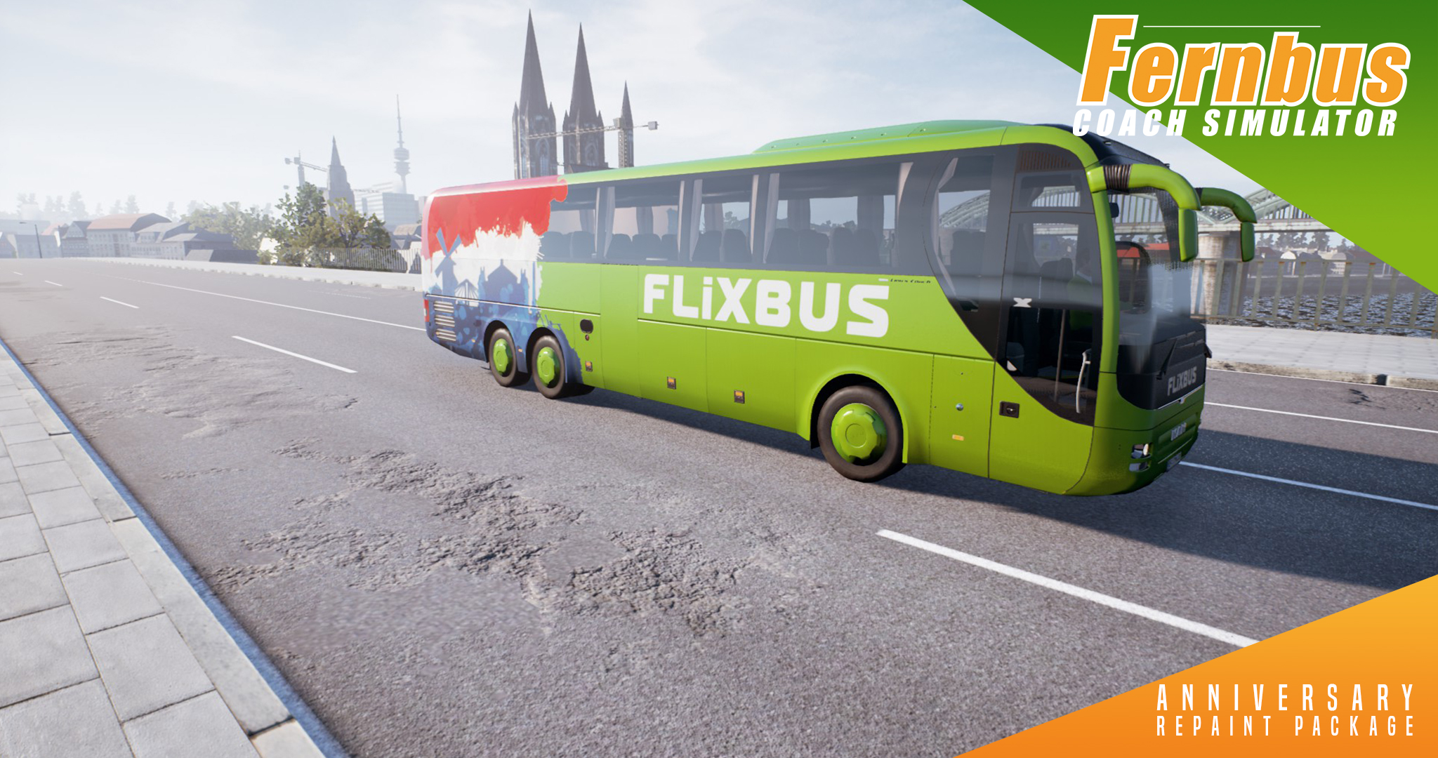 Fernbus Simulator - Anniversary Repaint Package screenshot 1