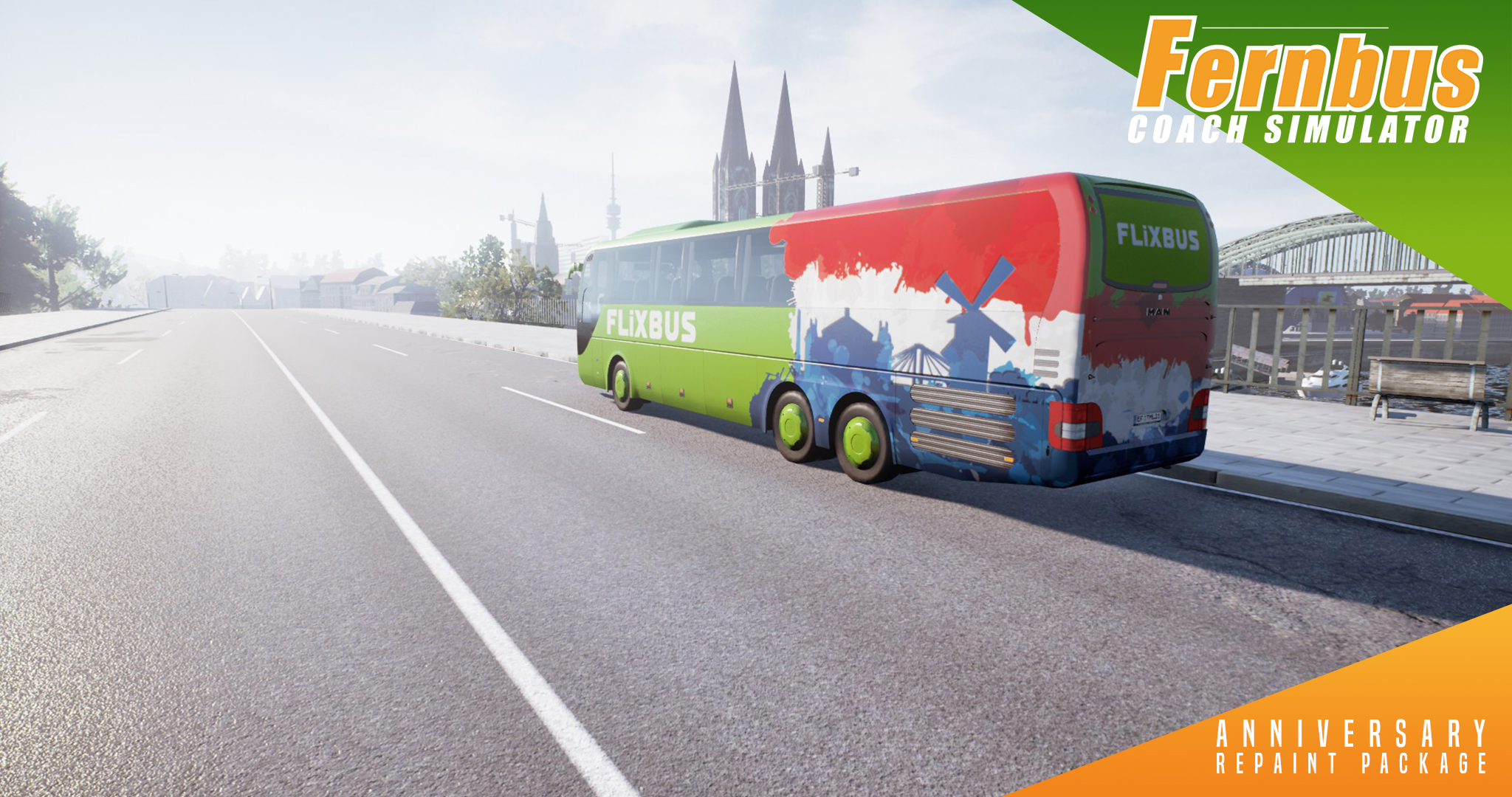 Fernbus Simulator - Anniversary Repaint Package screenshot 2