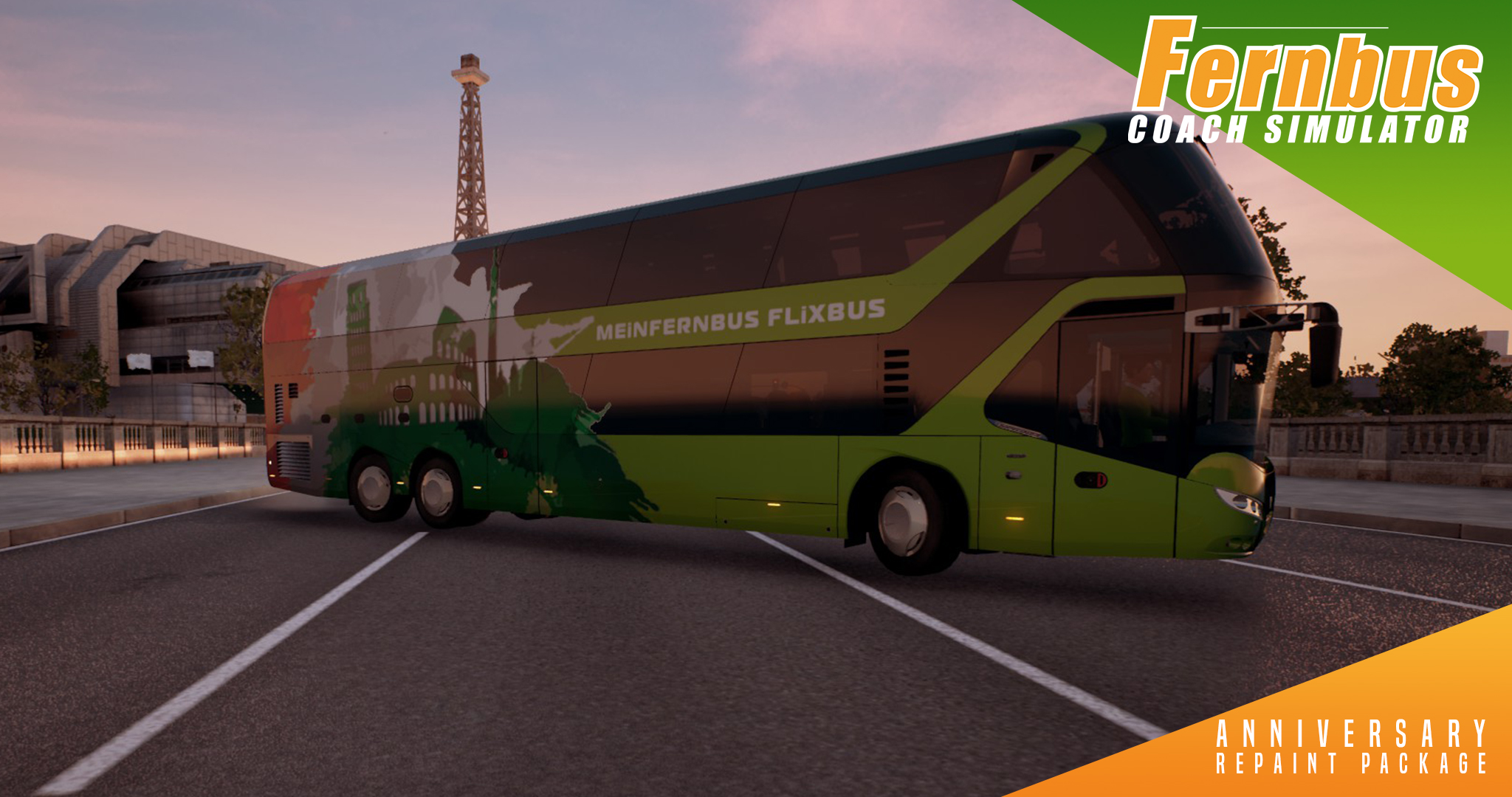 Fernbus Simulator - Anniversary Repaint Package screenshot 7