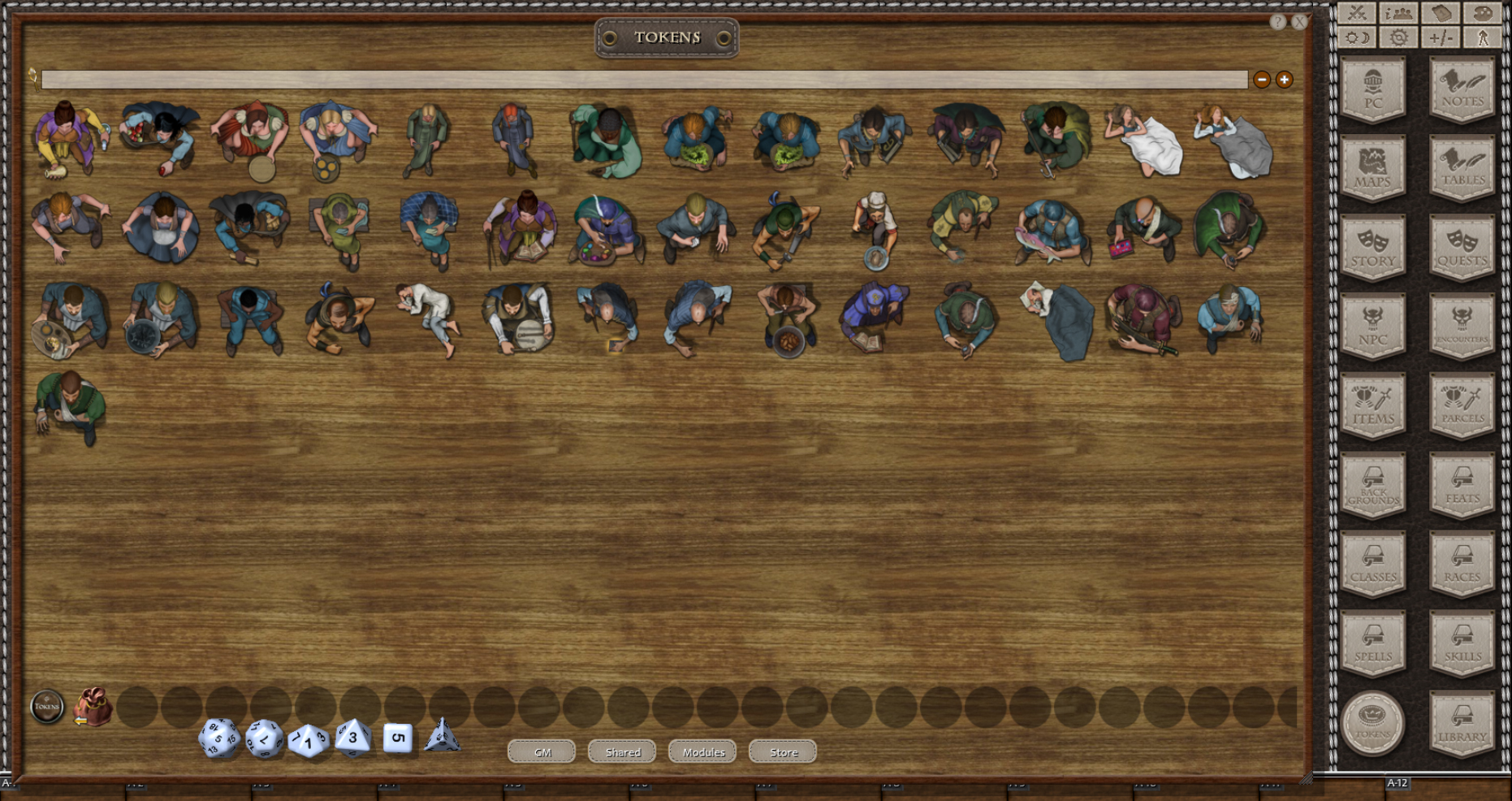 Fantasy Grounds - NPCs: Middle Class (Token Pack) screenshot 4