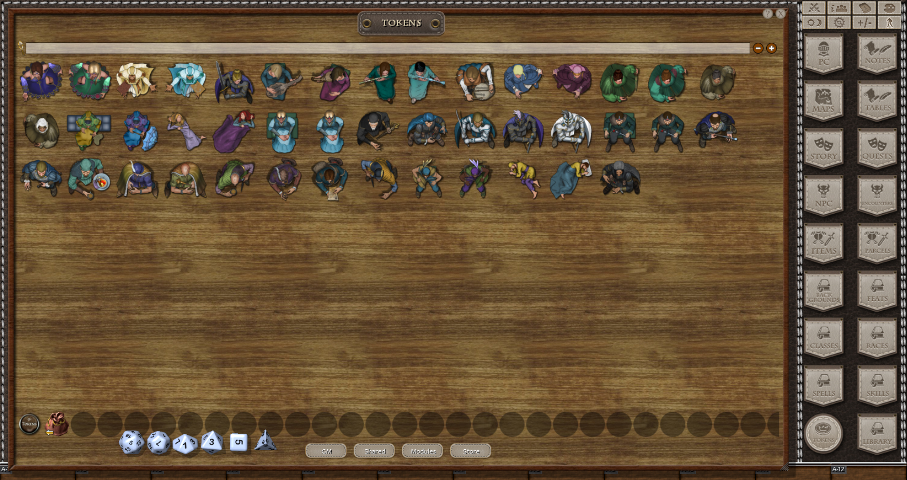 Fantasy Grounds - NPCs: Nobles (Token Pack) screenshot 1
