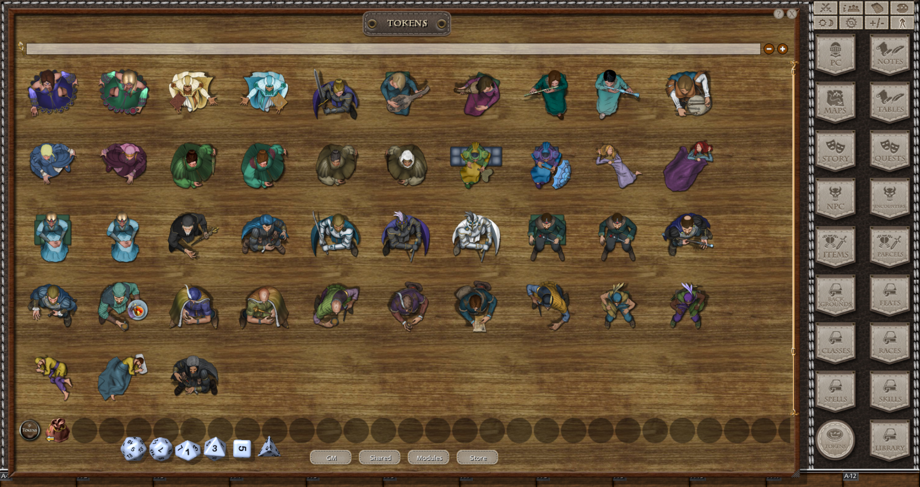 Fantasy Grounds - NPCs: Nobles (Token Pack) screenshot 2