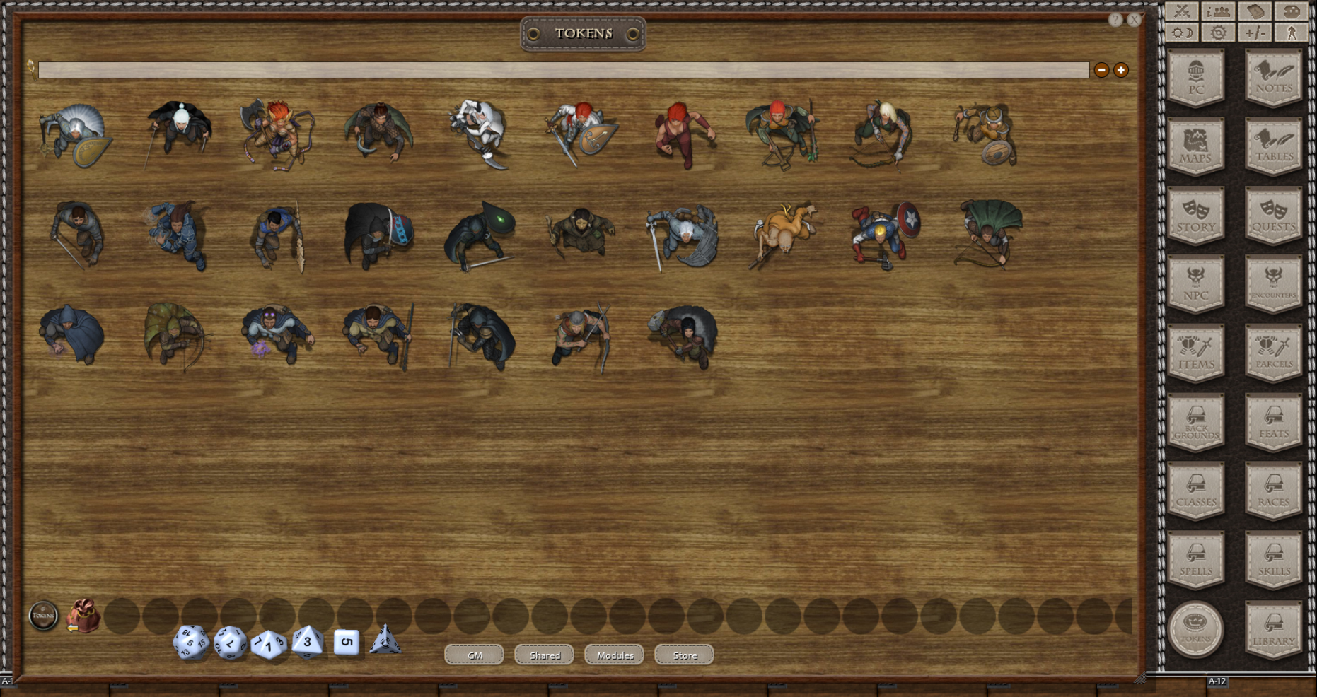Fantasy Grounds - Heroic Characters 12 (Token Pack) screenshot 2
