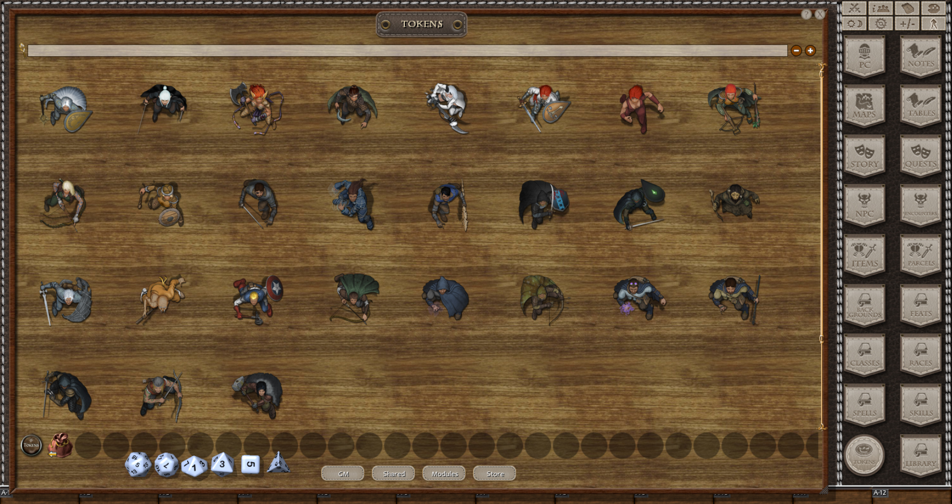 Fantasy Grounds - Heroic Characters 12 (Token Pack) screenshot 3