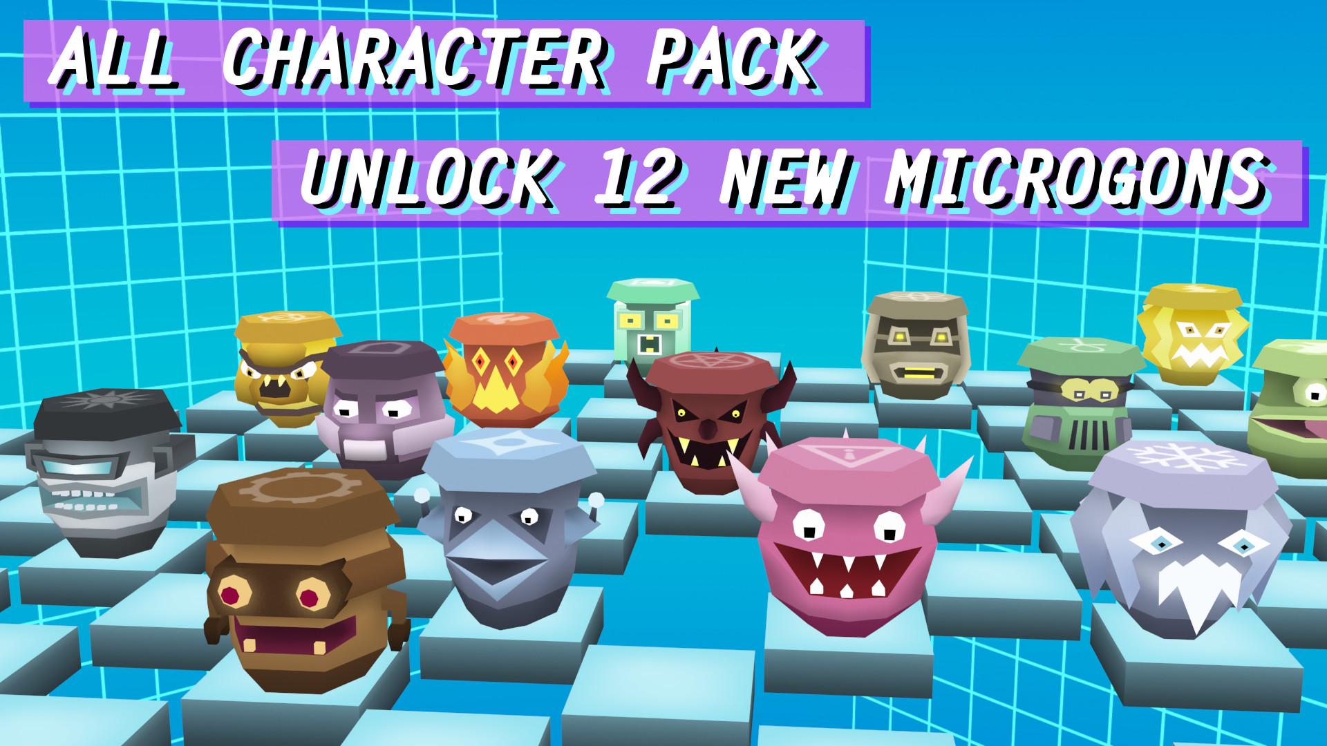 Microgons - All Characters Pack screenshot 1