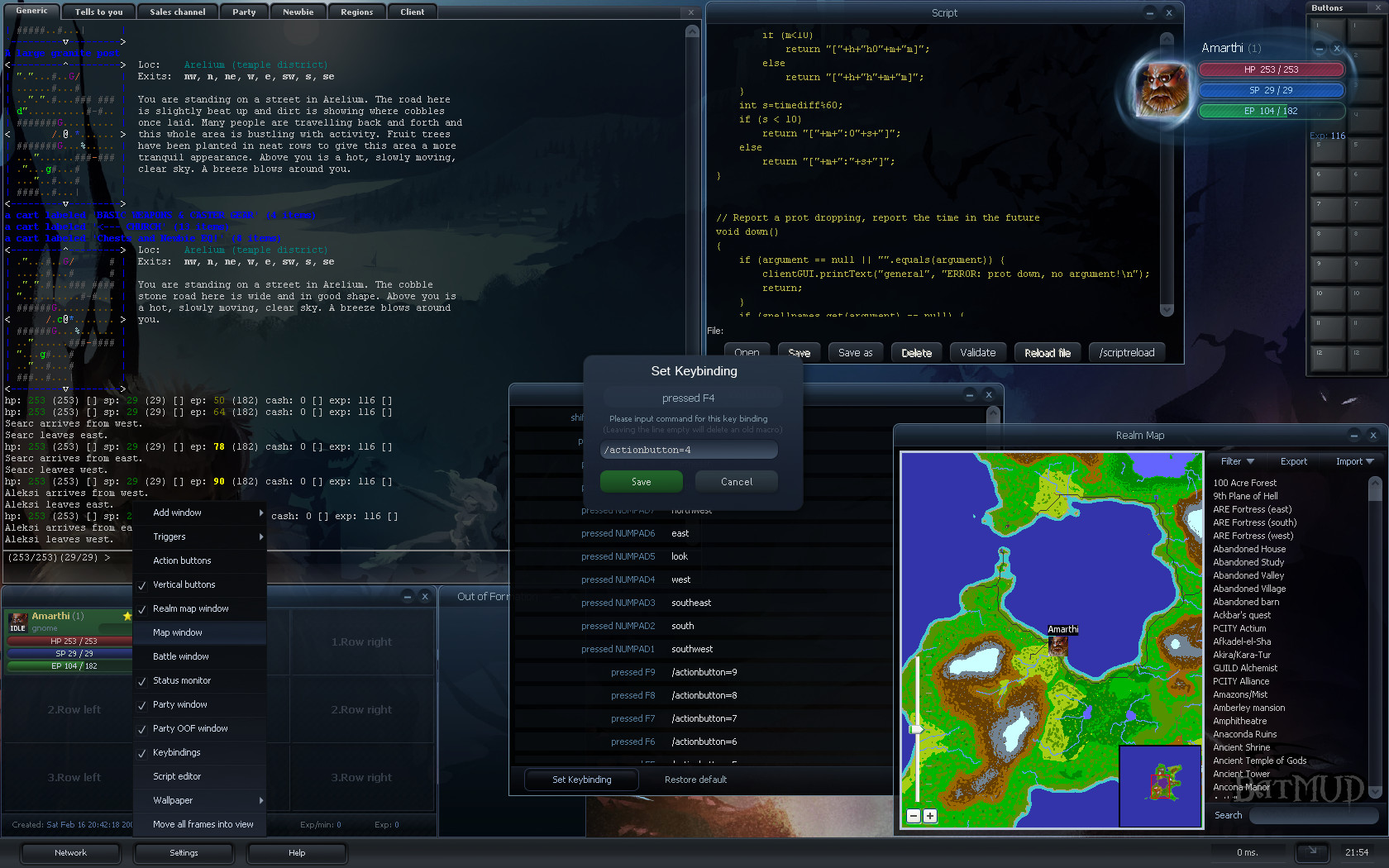BatMUD screenshot 5