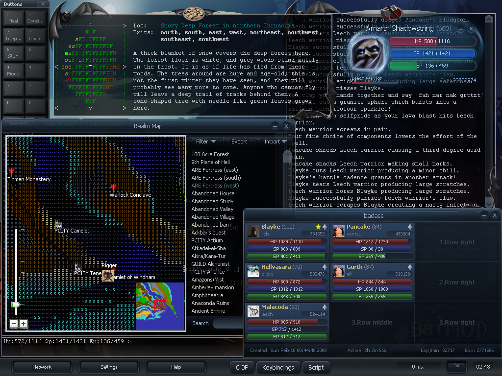 BatMUD screenshot 4