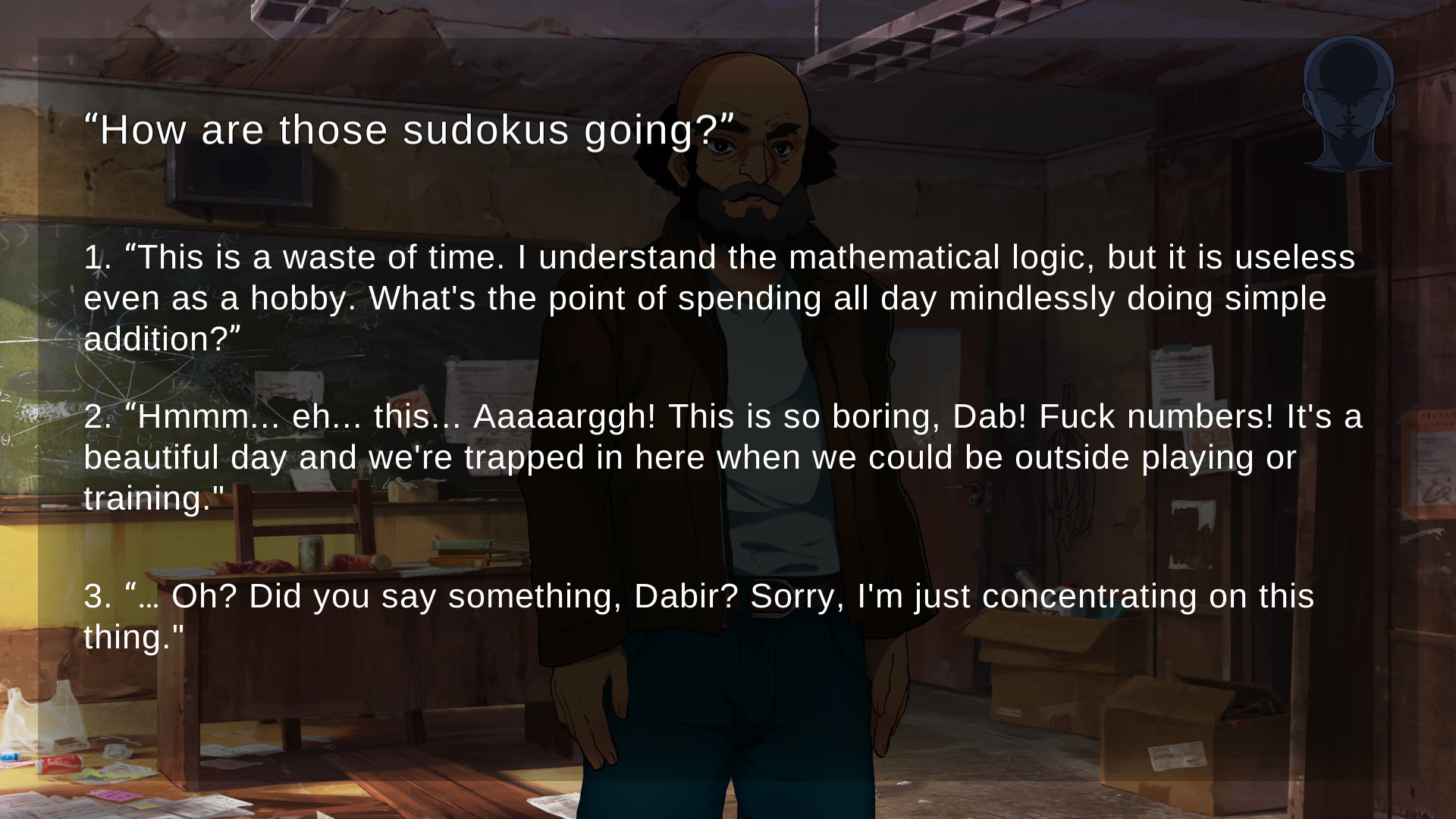 OMEGA PATTERN - VISUAL NOVEL screenshot 3