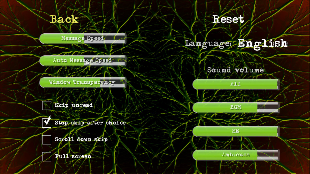 OMEGA PATTERN - VISUAL NOVEL screenshot 6
