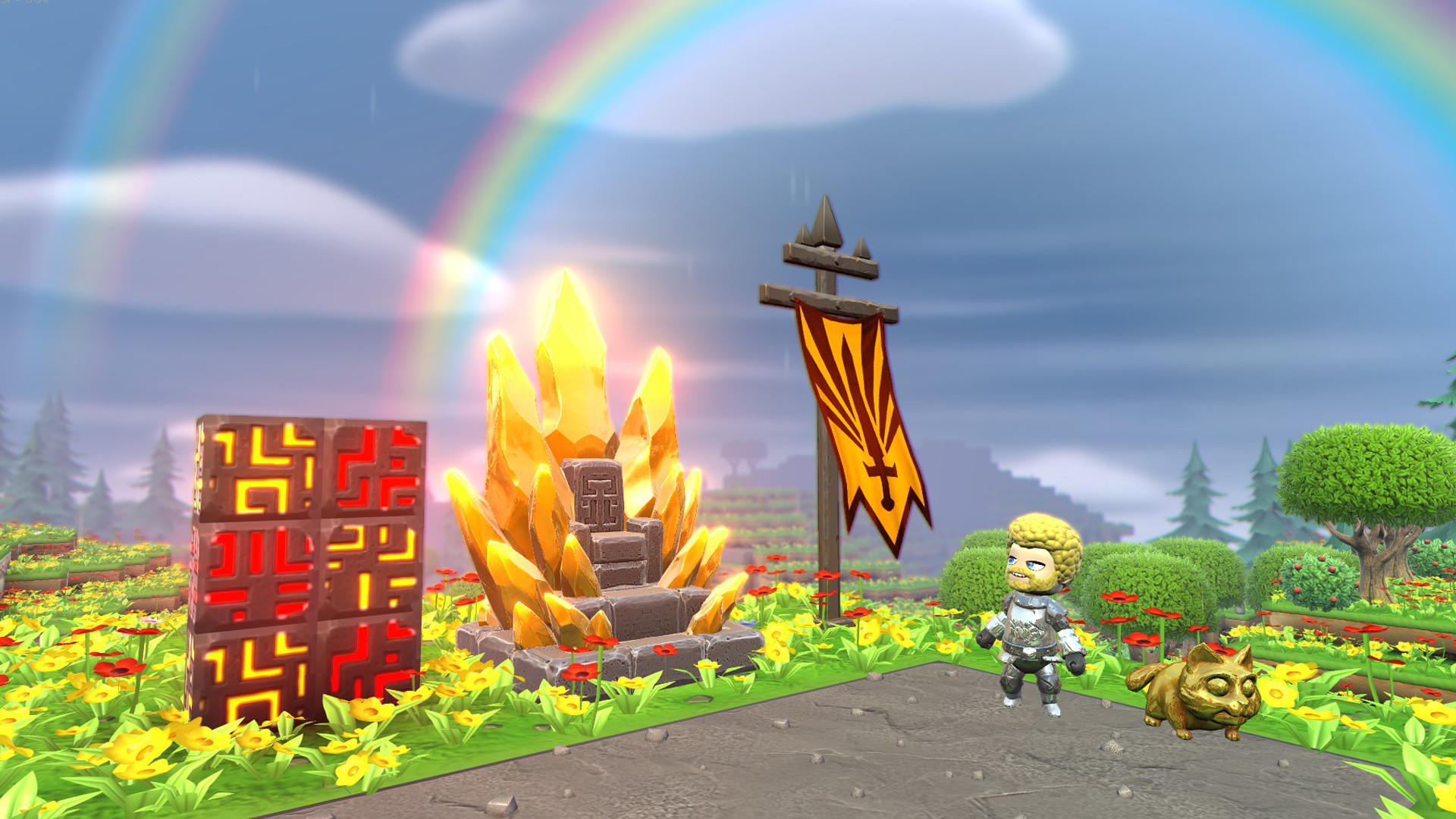 Portal Knights - Gold Throne Pack screenshot 1