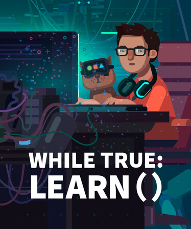 Screenshot of while True: learn()
