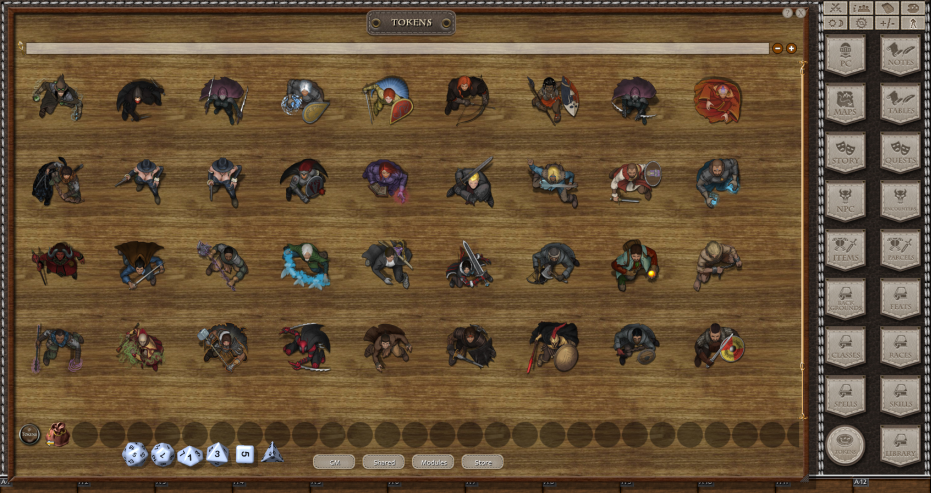 Fantasy Grounds - Heroic Characters 16 (Token Pack) screenshot 3