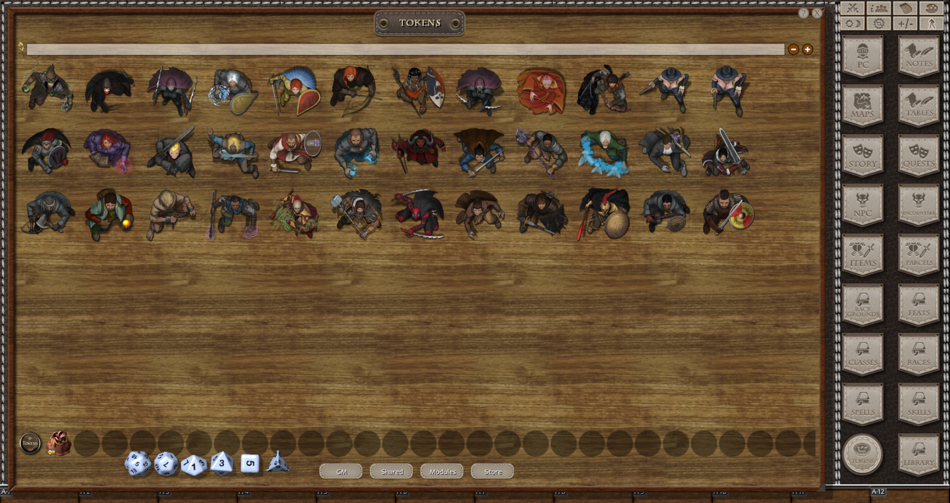 Fantasy Grounds - Heroic Characters 16 (Token Pack) screenshot 2