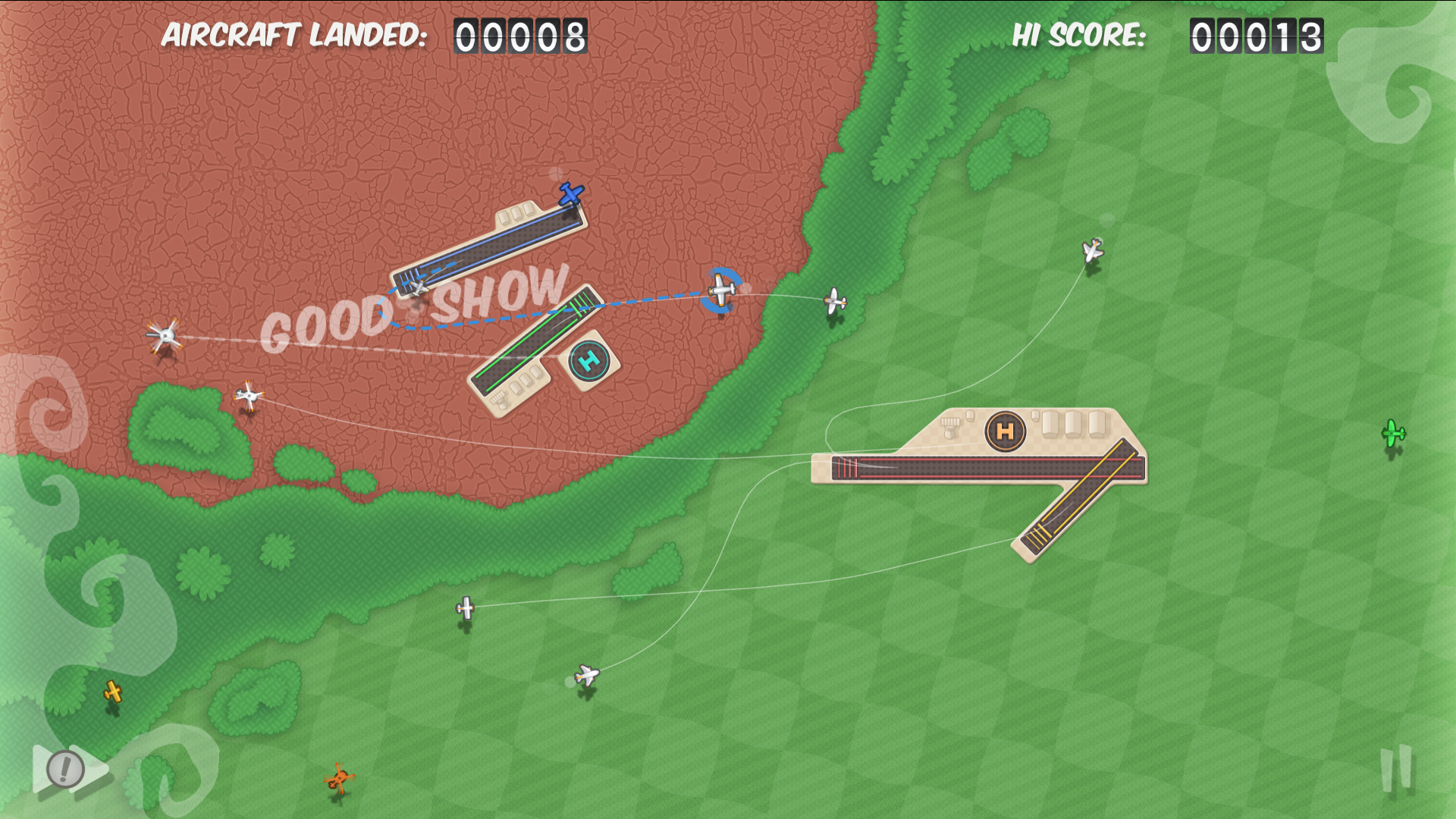 Flight Control HD screenshot 8