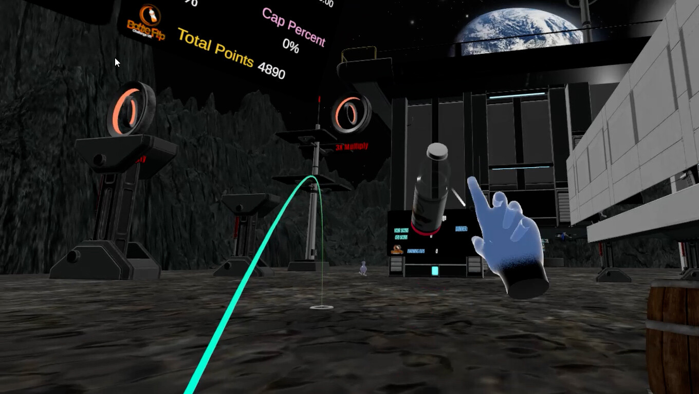 Bottle Flip Challenge VR screenshot 19