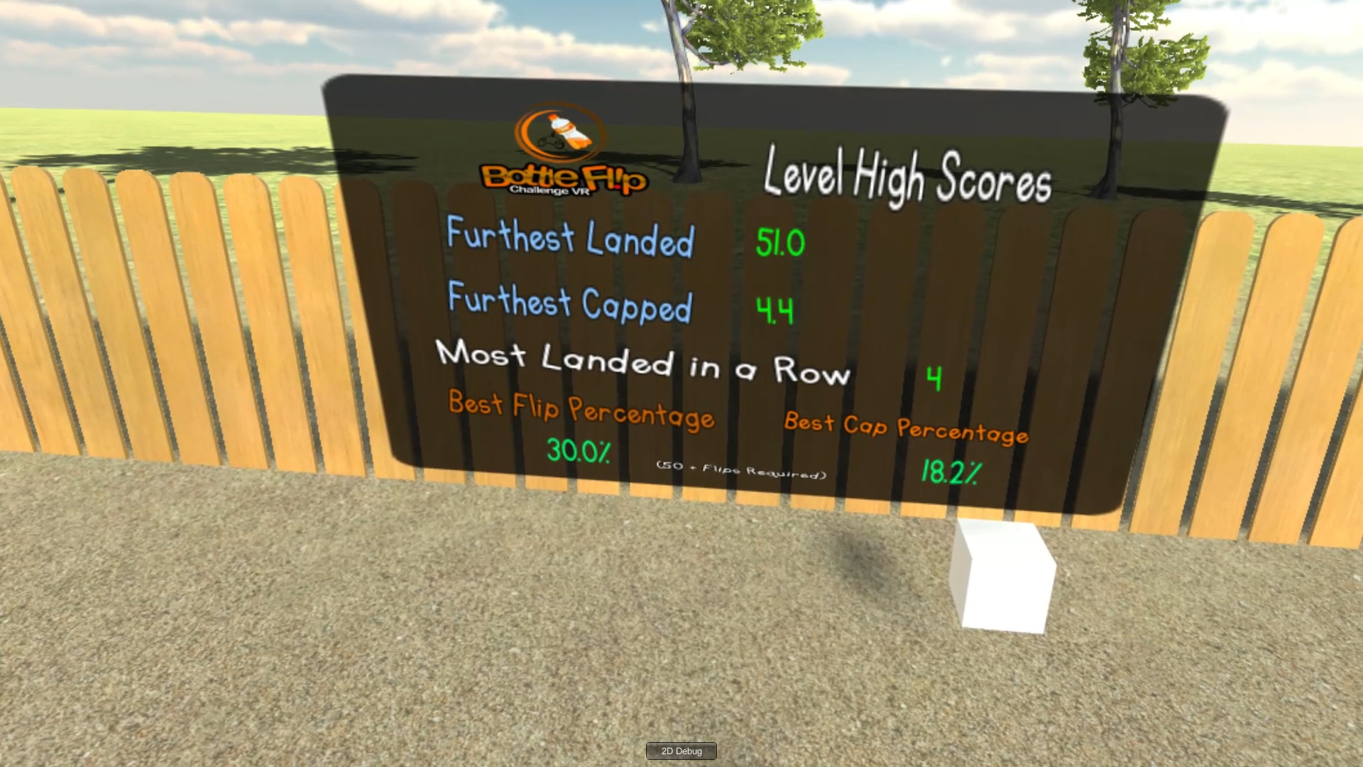Bottle Flip Challenge VR screenshot 10