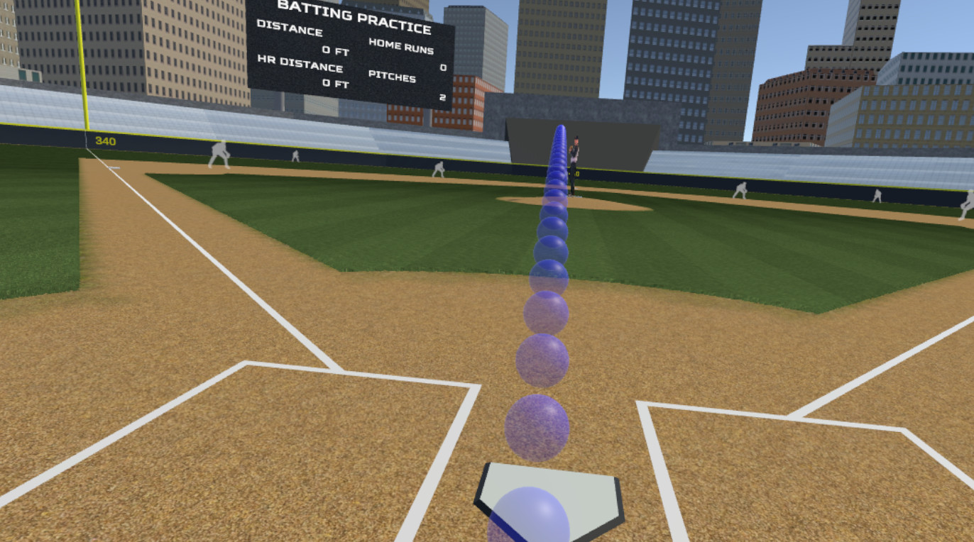 Big Hit VR Baseball screenshot 4