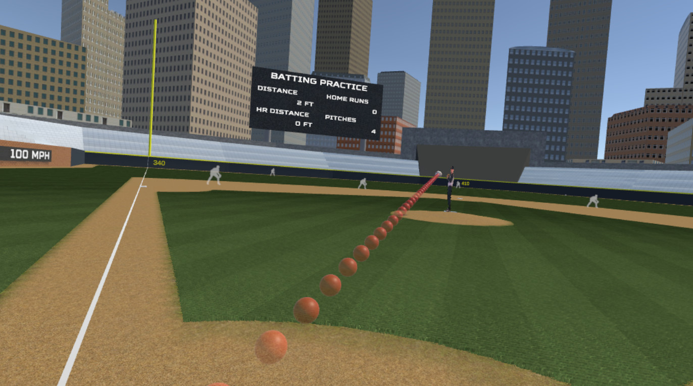 Big Hit VR Baseball screenshot 5