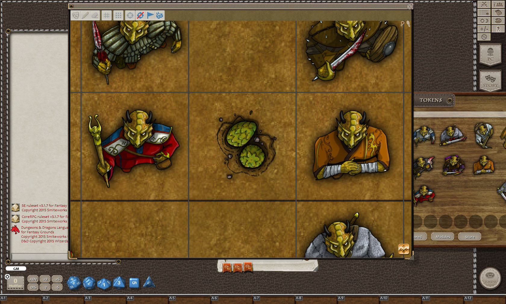 Fantasy Grounds - Bronze Dragons (Token Pack) screenshot 4