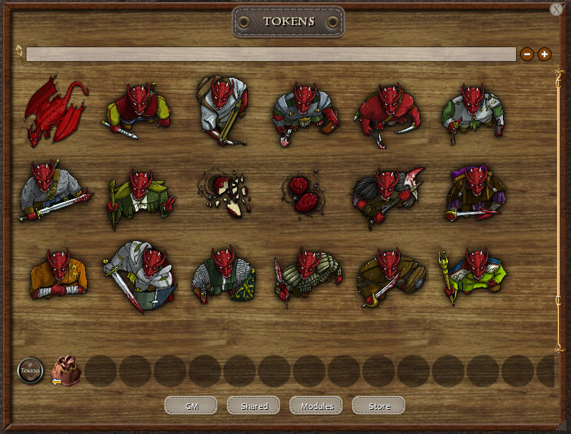 Fantasy Grounds - Red Dragons (Token Pack) screenshot 1