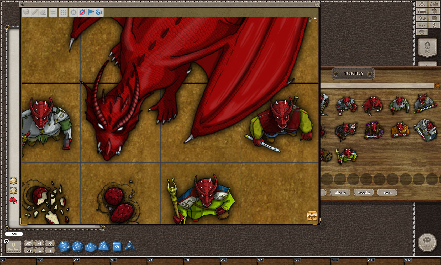Fantasy Grounds - Red Dragons (Token Pack) screenshot 4